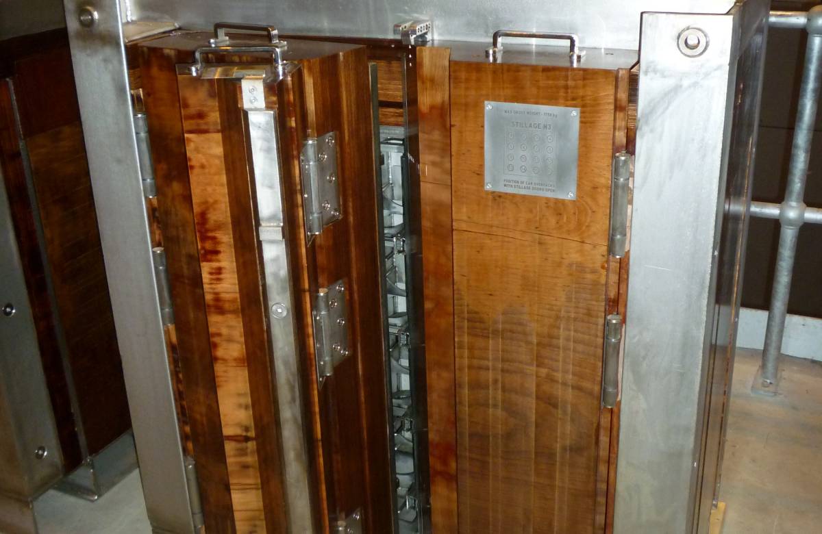 bespoke enclosed shielding doors for client in JGC ENgineering's facilities, manufactured and designed by JGC Engineering