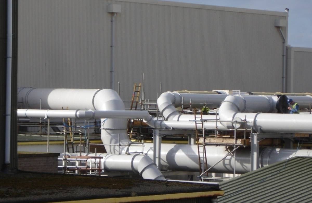 Large metal fabrication structures designed and built by JGC Engineering