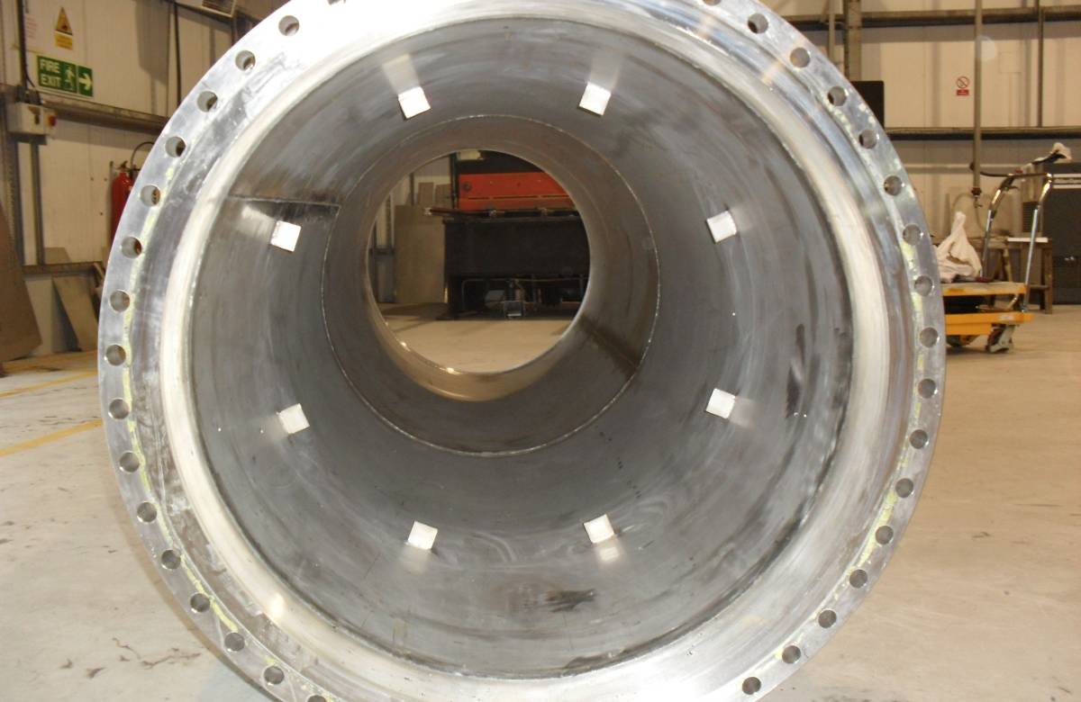 Large bespoke pressure structure manufactured to project specification by JGC Engineering at their world class facilities in Scotland