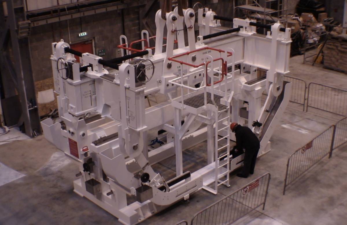 JGC Engineering engineer testing bespoke steel structure for clients