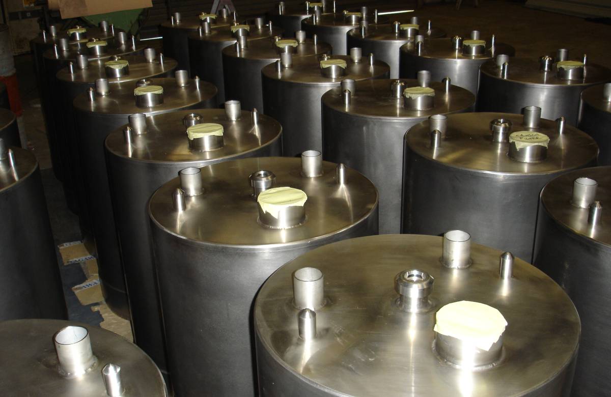 nuclear pressure vessels manufactured by JGC Engineering in Scotland