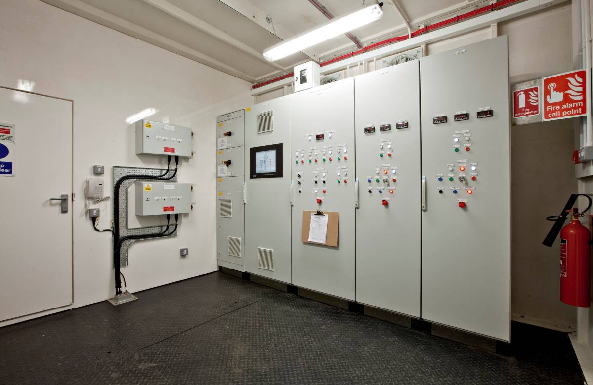 EC&I control panel developed by JGC Engineering for client