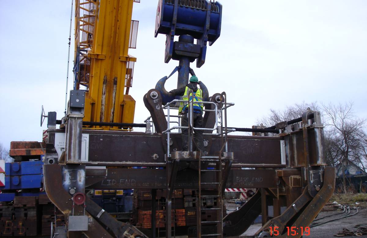 JGC Engineering engineer load testing bespoke steel structure for clients