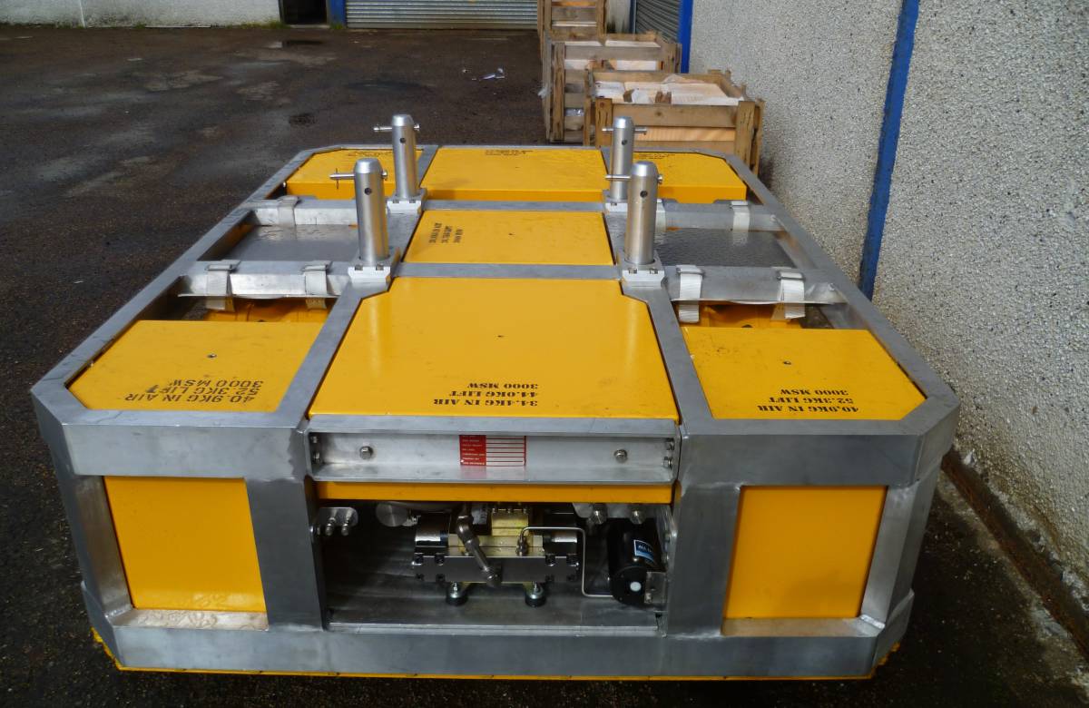 bespoke project structure developed and manufactured by JGC Engineering for the oil & gas industry