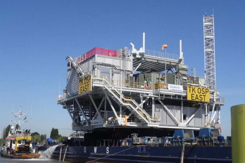 JGC Engineering working with siemens triton Knoll as part of our site installation services